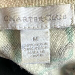 Charter Club Multicolor Knit Top